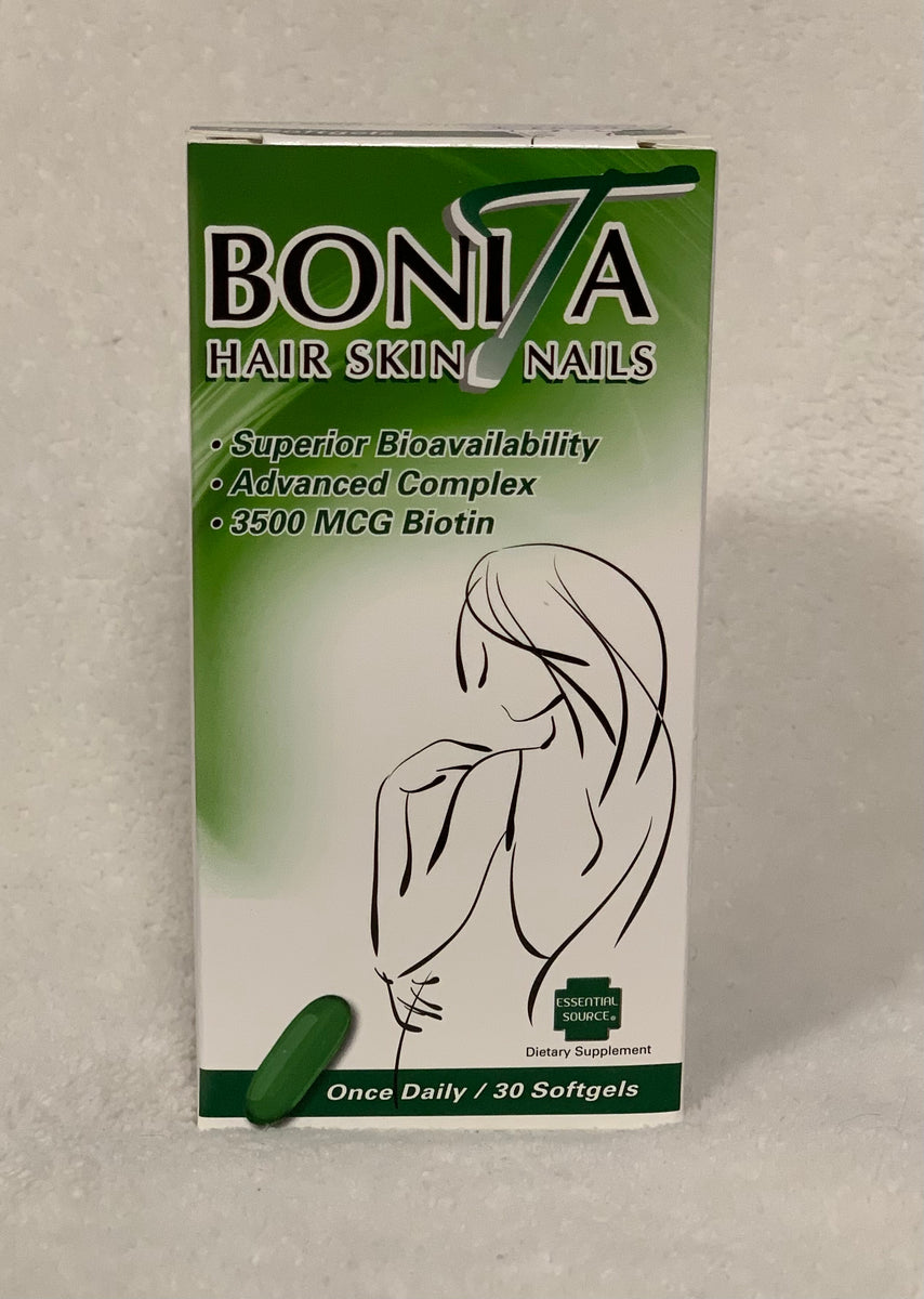 BONITA Hair Skin & Nails Once Daily Natural Energy Nutrition Center