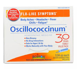 Oscillococcinum 30 count value box