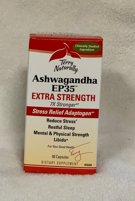 Terry Naturally Ashwagandha EP35 Extra Strength 60 capsules
